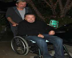 The actor suffered a major stroke in July 2012 and was fully dependent upon a motorized wheelchair to move.